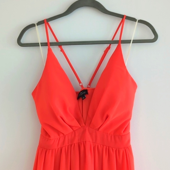 Bright Flouncy Strappy Dress - Picture 3 of 10